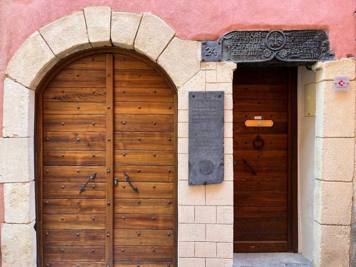 Suite "Chalet" Dans Maison De Village La Brigue エクステリア 写真